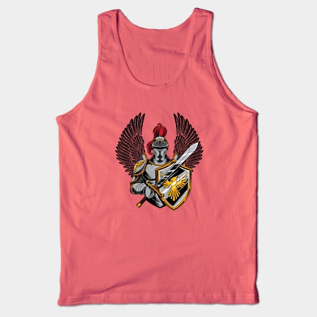 Royal Archangel Knight Tank Top by ExoticFashion